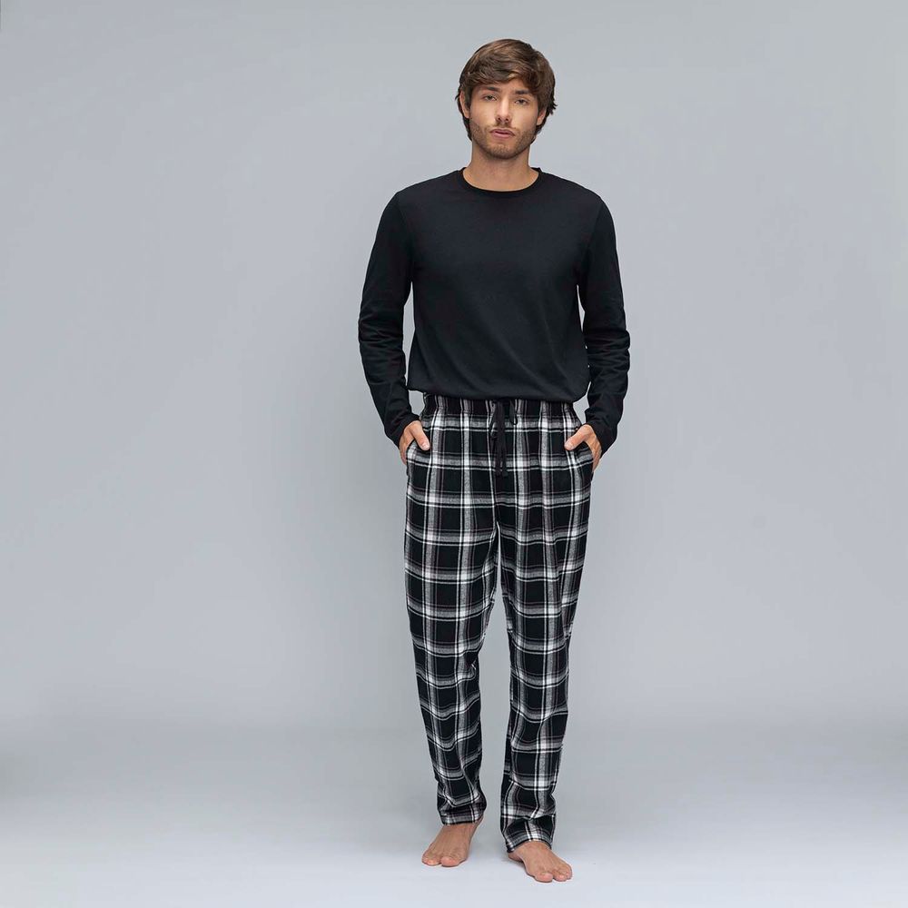 Pantuflas Pack X 2 Hombre Flannel Checks Hypnotic