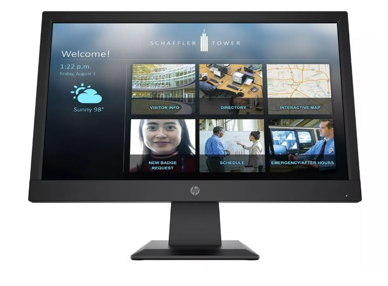 MONITOR HP P19B G4, 18.5"" WXGA (1366 X 768), TN, VGA, HDMI