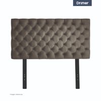 Cabecera Capitone Queen Beige Vivid