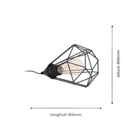 Lámpara De Mesa Eglo Tarbes 1X60W