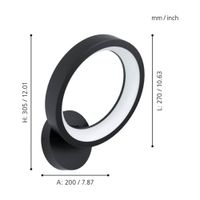Lámpara De Pared Eglo Marghera Z