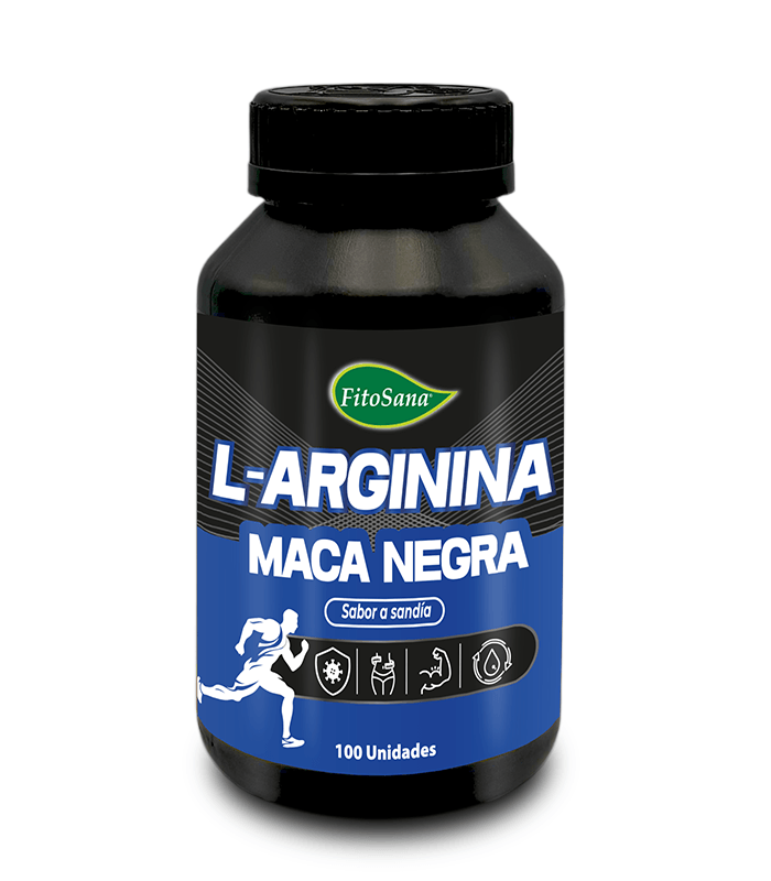 L-ARGININA CON MACA NEGRA FITOSANA - CAPSULAS 100U