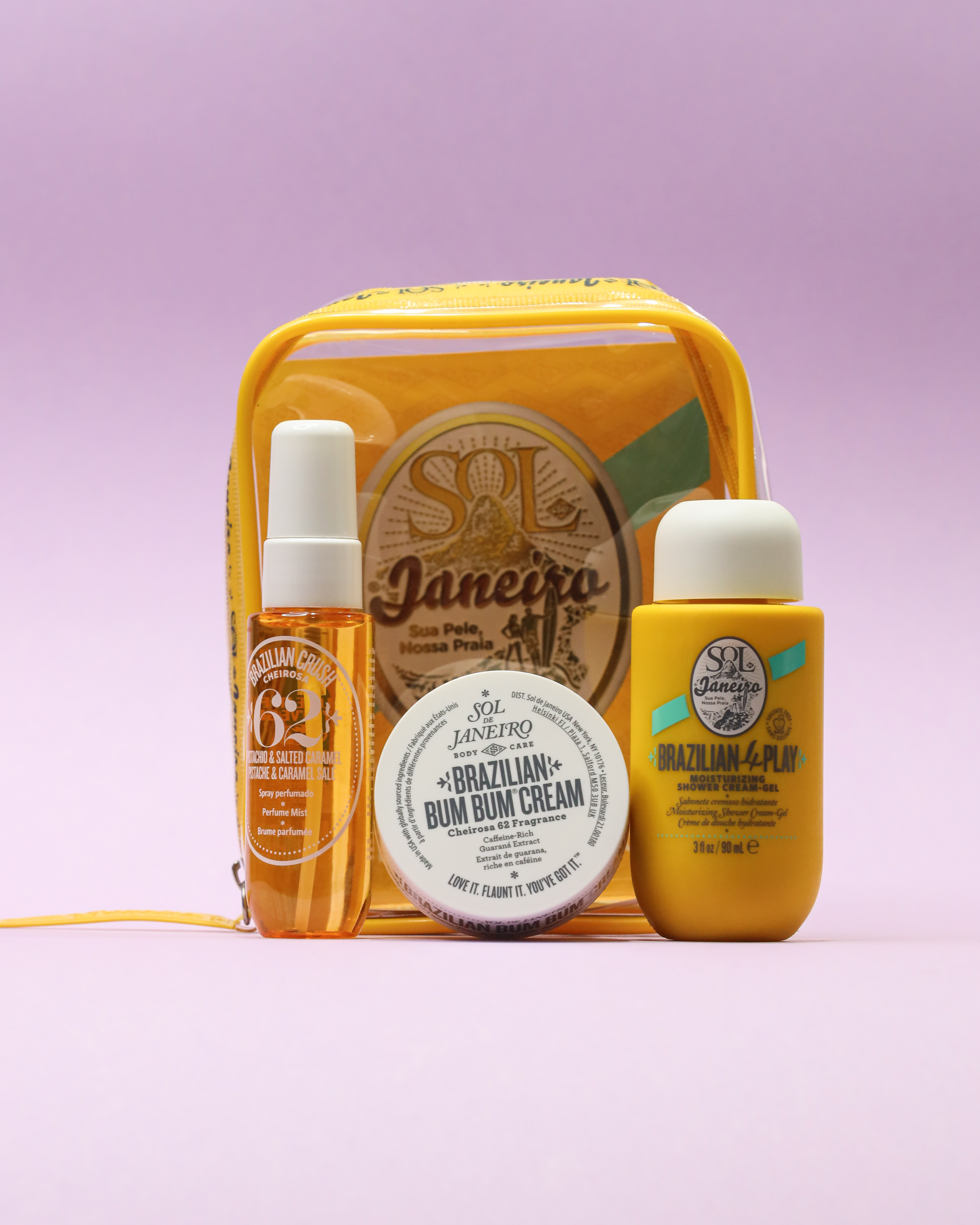 Brazilian Bum Bum Jet Set Sol de Janeiro 62 Perfume Amarillo
