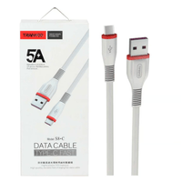CABLE TRANYOO 5A CABLE USB TIPO C BLANCO