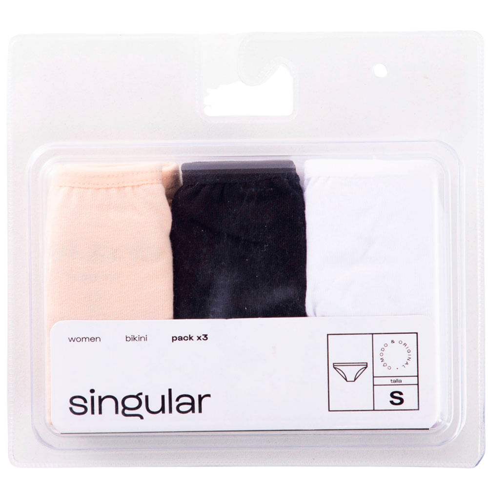 Trusa Pack x 3 bikini bnb SINGULAR