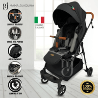 COCHE CUNA «FELICI AMORE» NEGRO