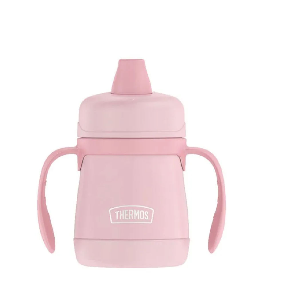 Taza Infantil Antiderrame con Asas y Boquilla de Silicona-10161435