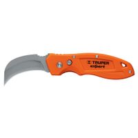 Cuchillo abatible 7"" para alfombras con mango de nylon expert