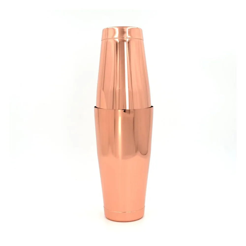 Coctelera Boston Color Cobre 600/750 ML - Ideal para preparar cócteles 10213042