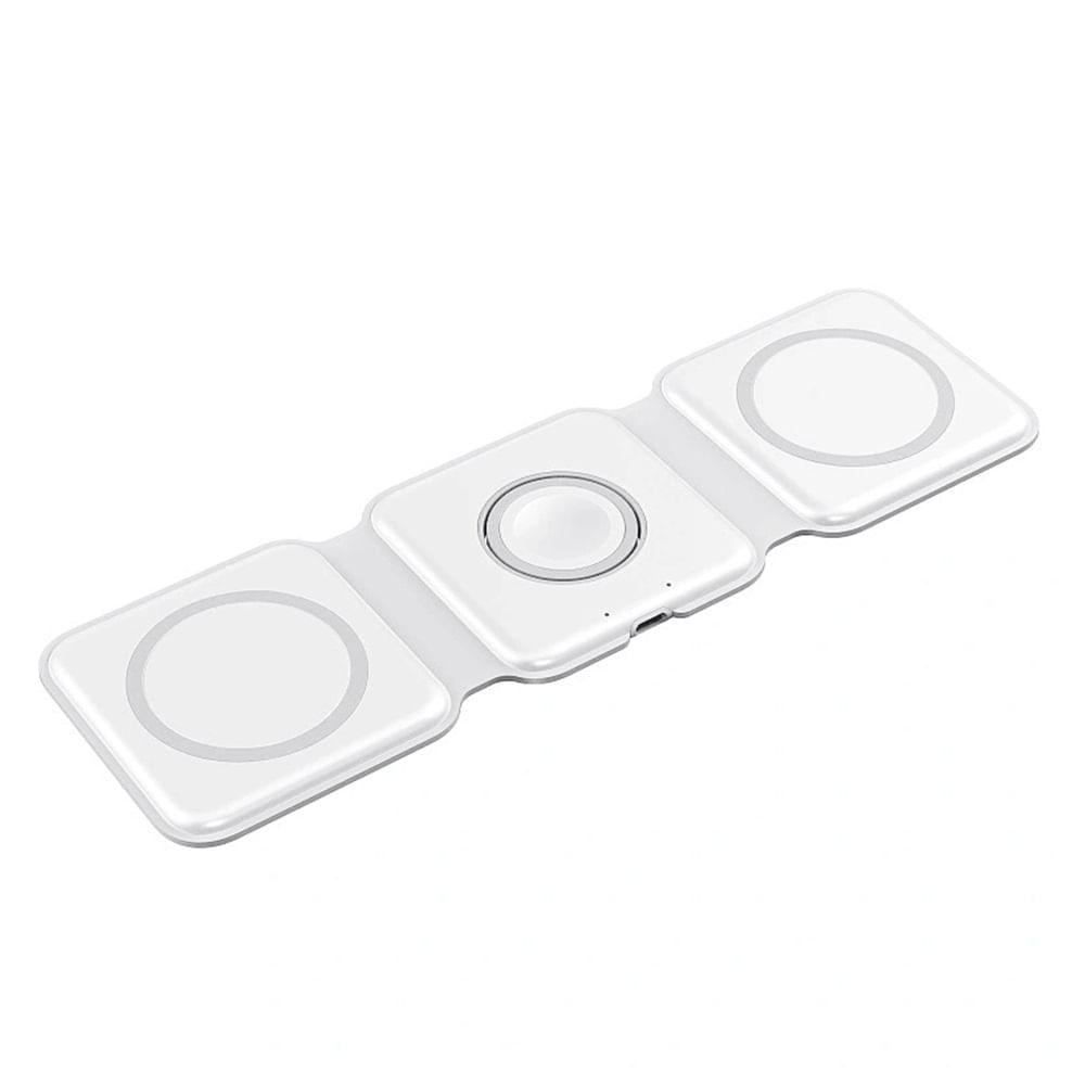 Cargador Inalámbrico 3 en 1 Plegable de