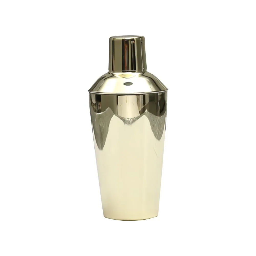 Coctelera Dorada 600 Ml 8.6X5.7X21.6 Cm