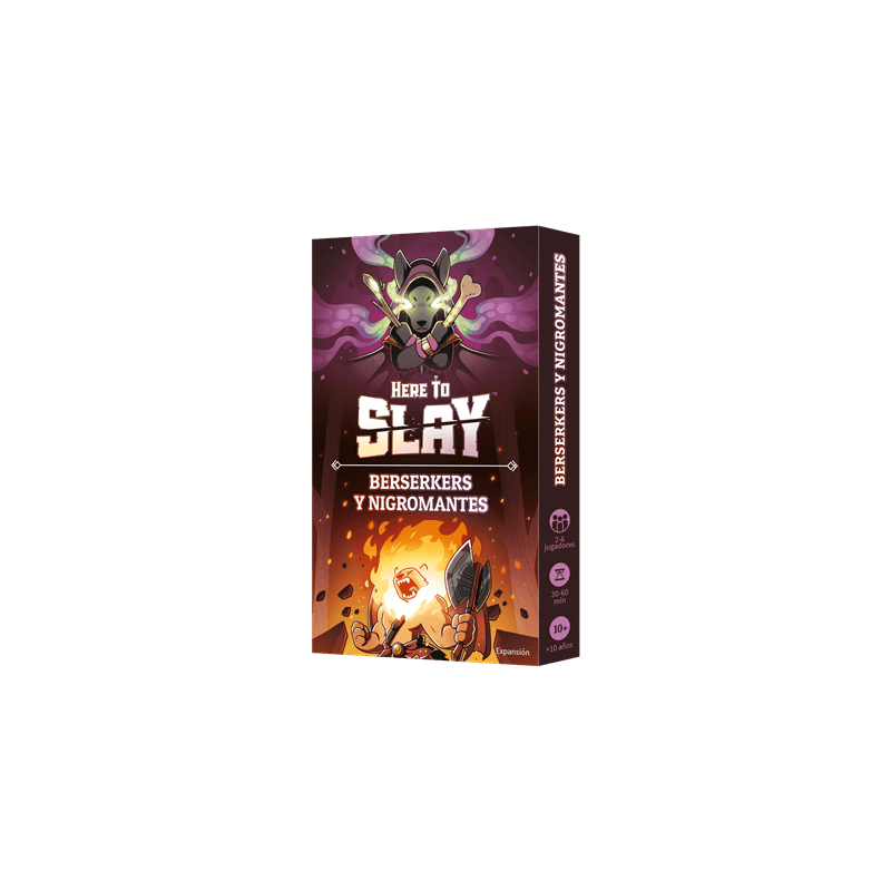 HERE TO SLAY: BERSERKERS Y NIGROMANTES en español