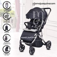 Coche de Paseo Maleta  «LIVANO TRAVEL» Black
