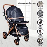 Coche Cuna De Lujo «ROMANI» Black
