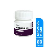 Minoxidil 2,5mg 60 capsulas - Dermo Sumak