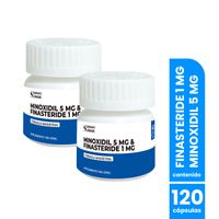 Finasteride 1mg & Minoxidil 5mg 60 caps Dermo Sumak 2 Uni