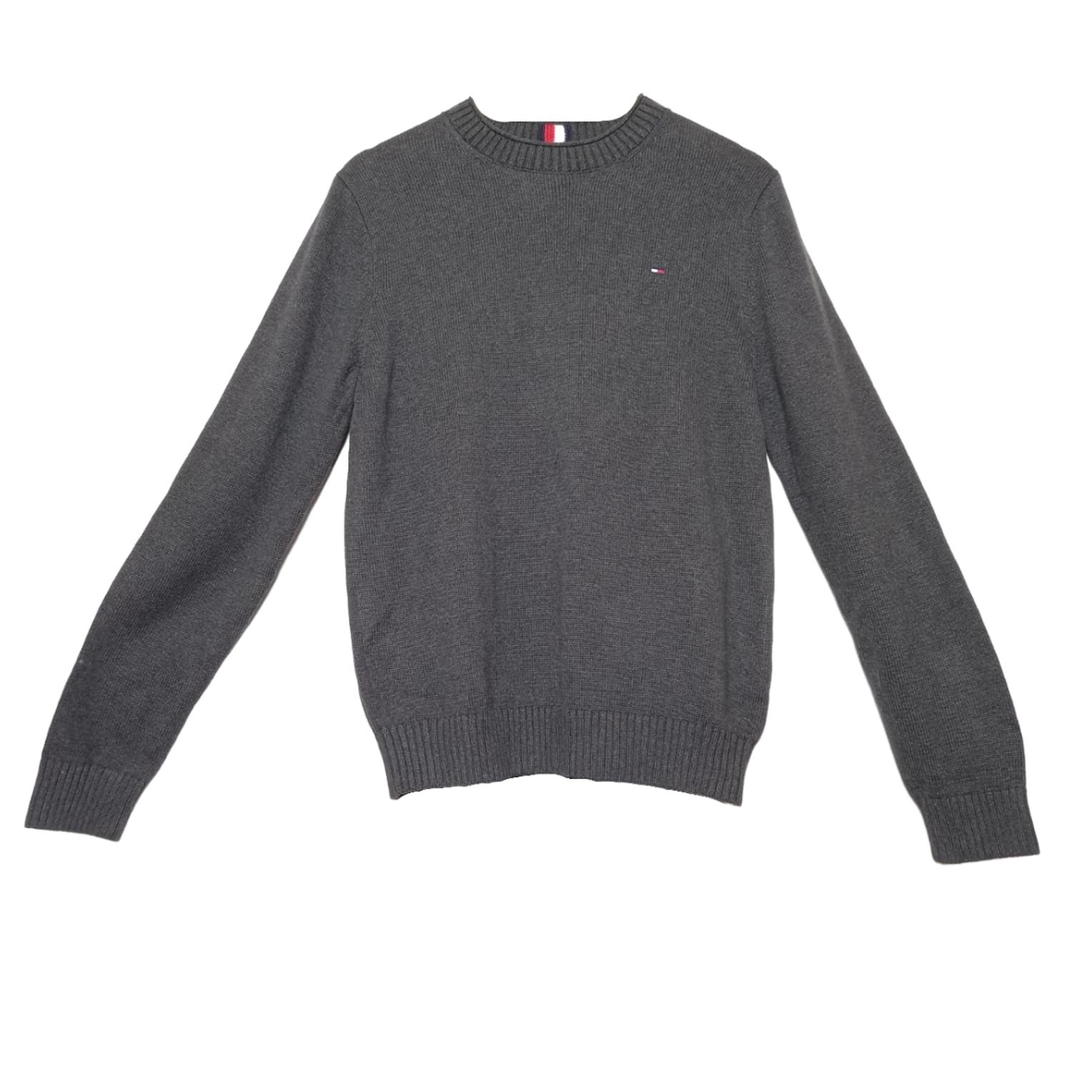 Chompa Tommy Hilfiger Hombre - Gris Talla S