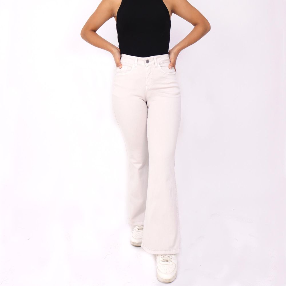 Pantalon Kayra Poblet Mujer Flare Push Up Bull