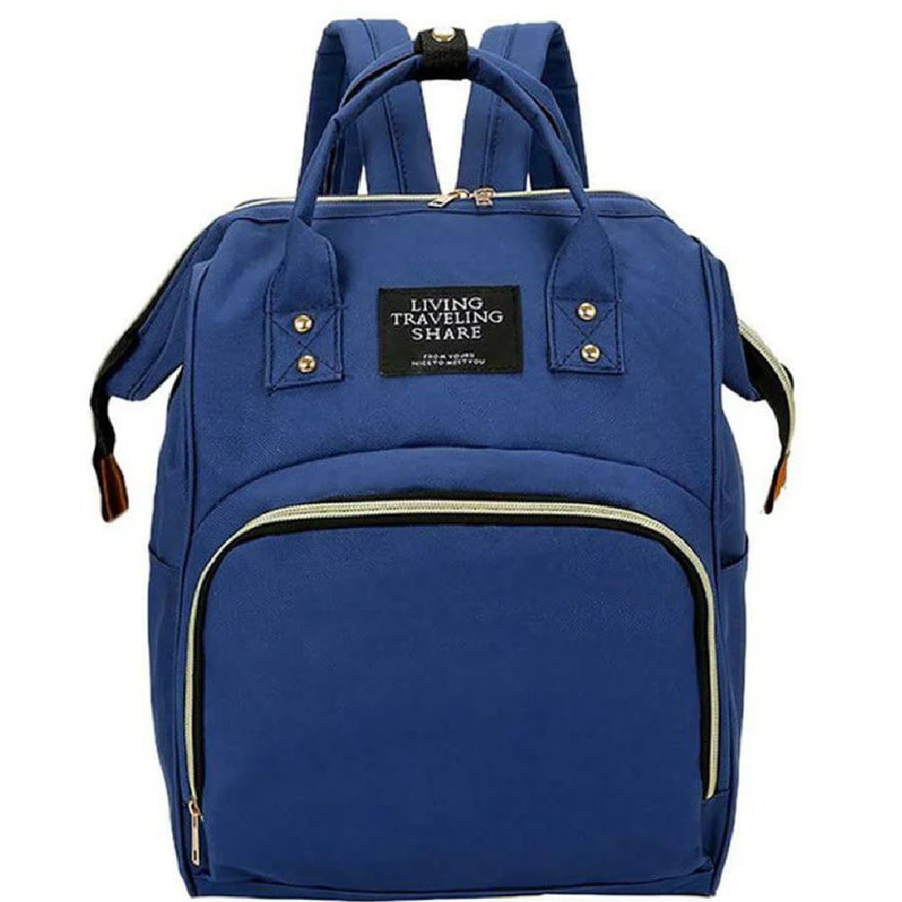Bolsa de Pañales Azul para Mamá y Bebé - 5436410