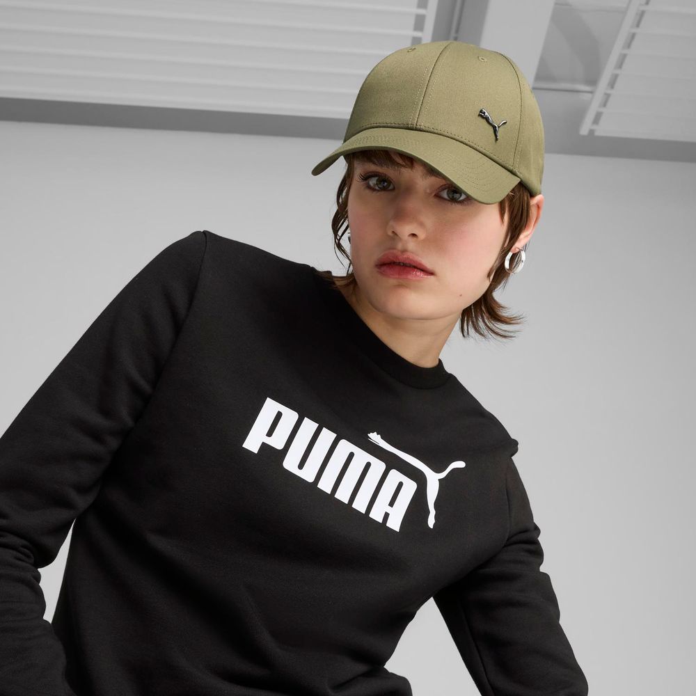 Gorra Deportiva Puma Ess Metal Puma Cat Bb Cap 025994 02 Verde
