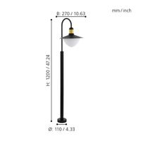 Lámpara De Pie Eglo Sirmione 1X6W