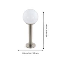 Lámpara De Zócalo Eglo Nisia Z 1X9