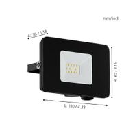 Aplique Eglo Faedo 3 Led