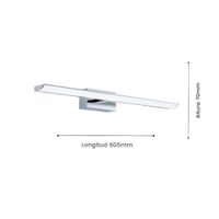 Aplique Eglo Tabiano Led L: 23.82
