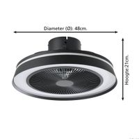 Ventilador De Techo Eglo Vallonia