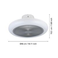 Ventilador De Techo Eglo Kostrena