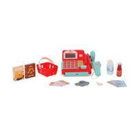 Caja Registradora De Juguete  Fun Market Rosa 20 Acces