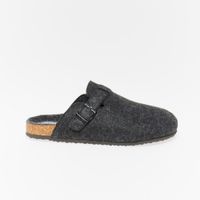 Sandalias Zueco Sfera Hombre Gris Oscuro