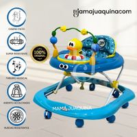 Andador con Tablero Musical «DUCKY LUCKY» 3 en 1 Blue