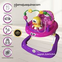 Andador con Tablero Musical «DUCKY LUCKY» 3 en 1 Purple