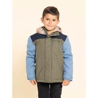 Casaca Para Niño Poliéster Waterproof
 Silvestre Verde Hush Puppies Kids