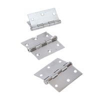 Bisagra Werken 3x3x2mm Acero Inoxidable 3 unidades