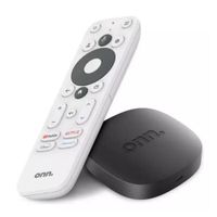 Convertidor Smart TV Google Onn TV 4k 2023 Streaming UHD con Control Voz