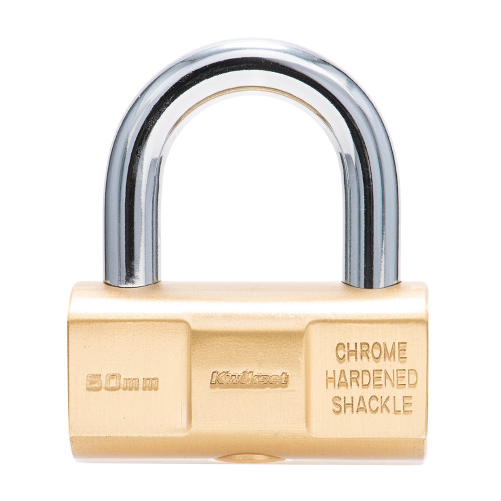 Candado de barril Cobre Sólido 60mm Kwikset
