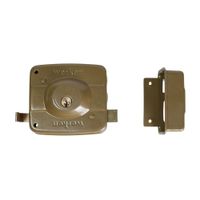 Cerradura Sobreponer 629b Werken Dorado