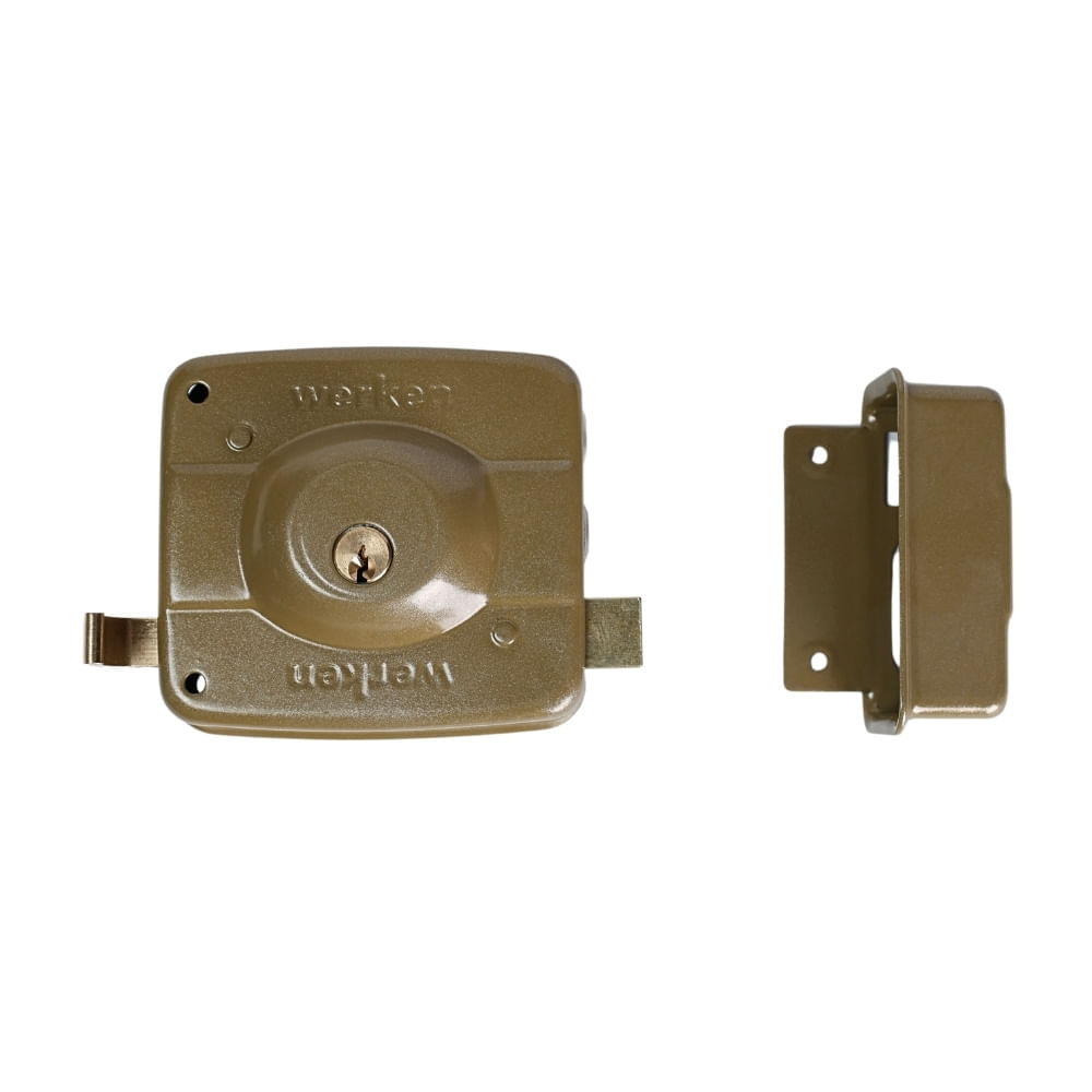 Cerradura Sobreponer 629b Werken Dorado