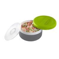 Termo Comida 0.50 Lt Minilunch Verde/Plomo - Polimes