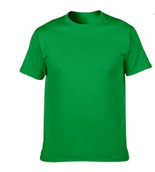 Polo Cuello Redondo Manga Corta Verde Perico