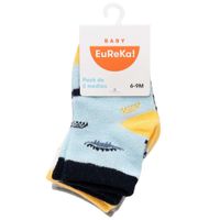 Medias Pack x 3 BO Bebé Niño BABY EUREKA