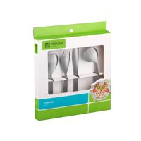 SET CUBIERTOS BEBE X 4 PZ MODELO 723