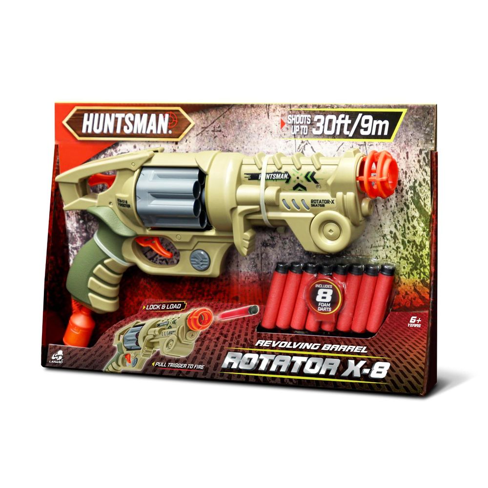 Lanzador Lanard Rotador De Cañón Giratorio Huntsman X8
