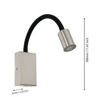 Aplique Eglo Tazzoli Led 35W