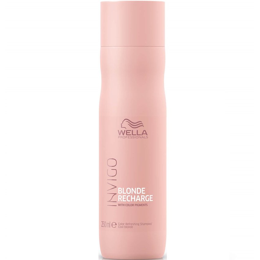 Shampoo para Cabello Rubio Wella Invigo Blonde Recharge 250ml