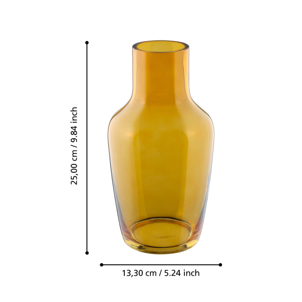 Jarrón Amarillo Eglo Siranana D133
