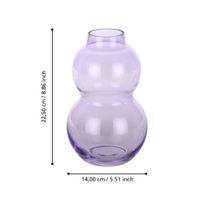Jarrón Purpura Eglo Bevato D140