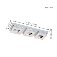 Aplique Eglo Fradelo Led 3X4W